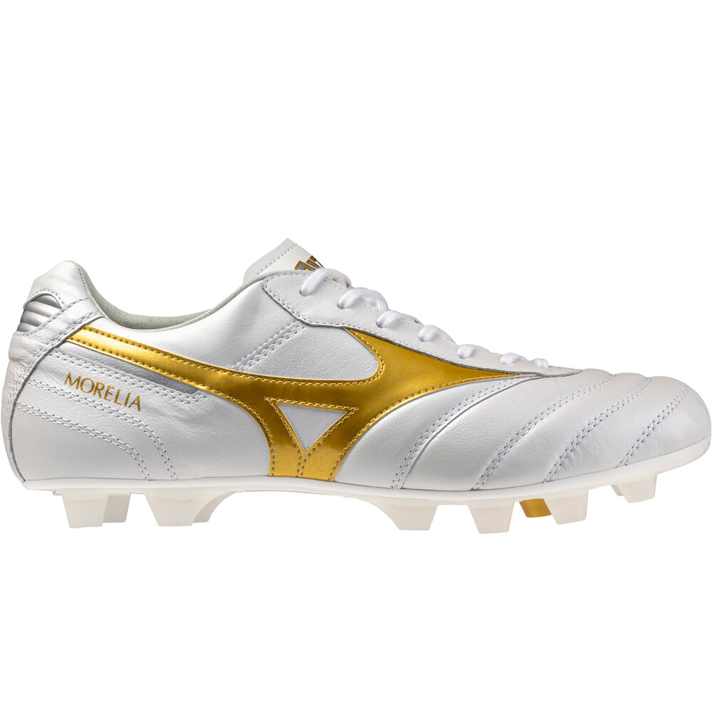 Morelia ii japan fg botas de futbol cesped artificial Blanco (42,5)