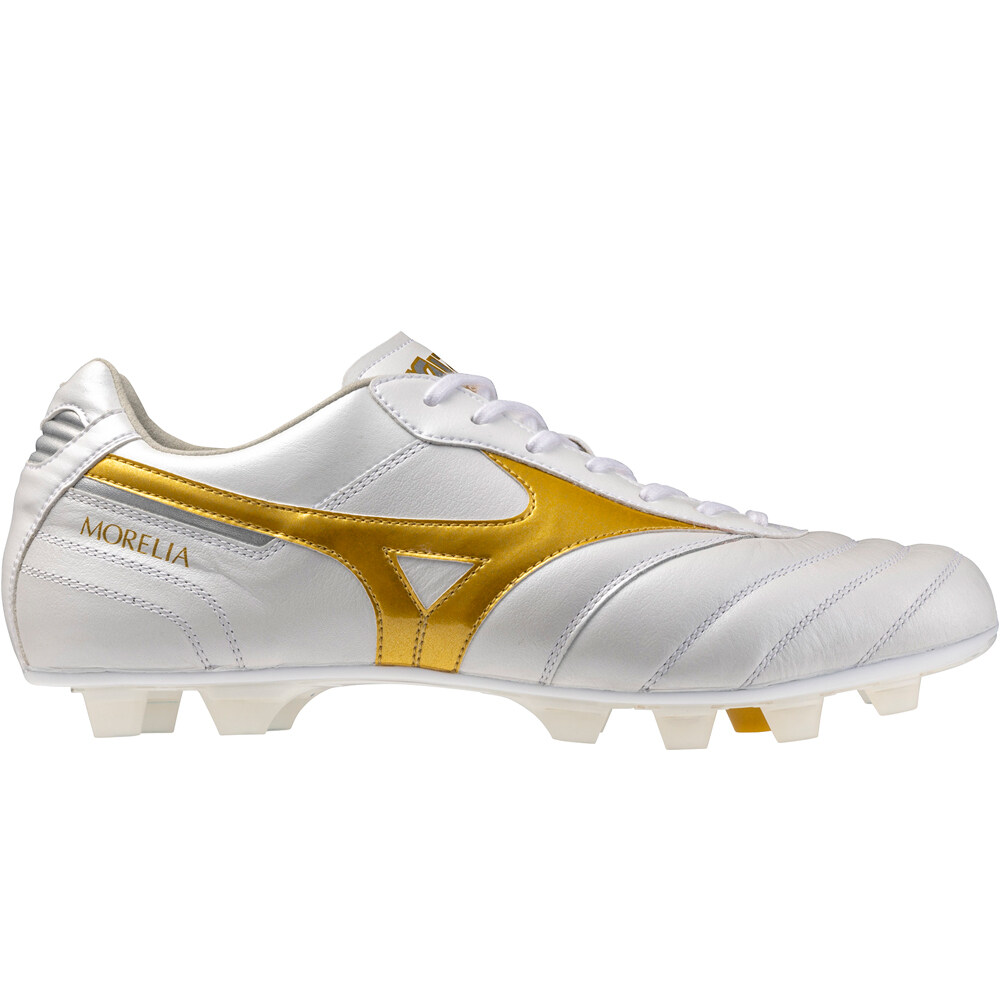 Morelia ii elite fg botas de futbol cesped artificial Blanco (42,5)