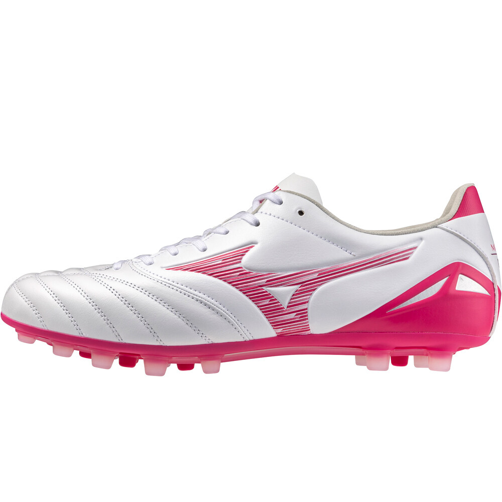 Morelia neo iv pro ag botas de futbol cesped artificial Blanco (42,5)