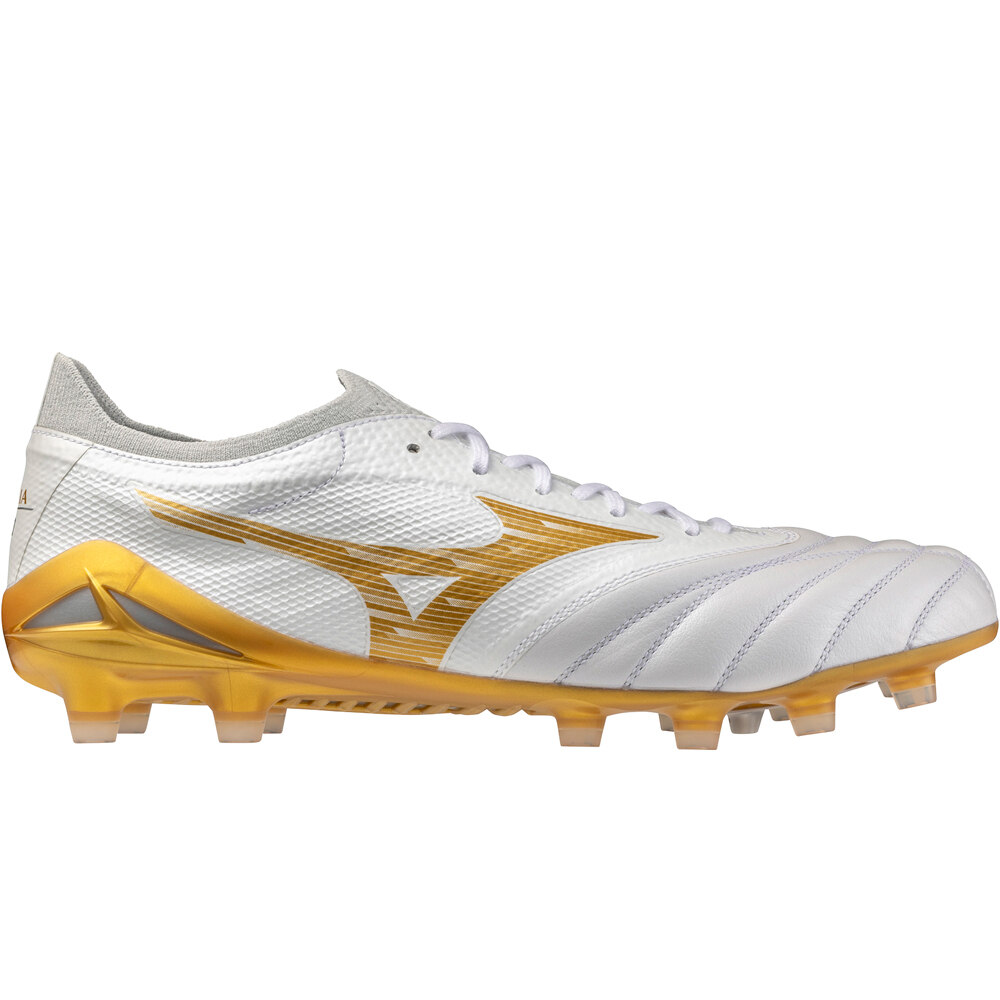 Morelia neo iv beta elite fg botas de futbol cesped artificial Blanco (43)