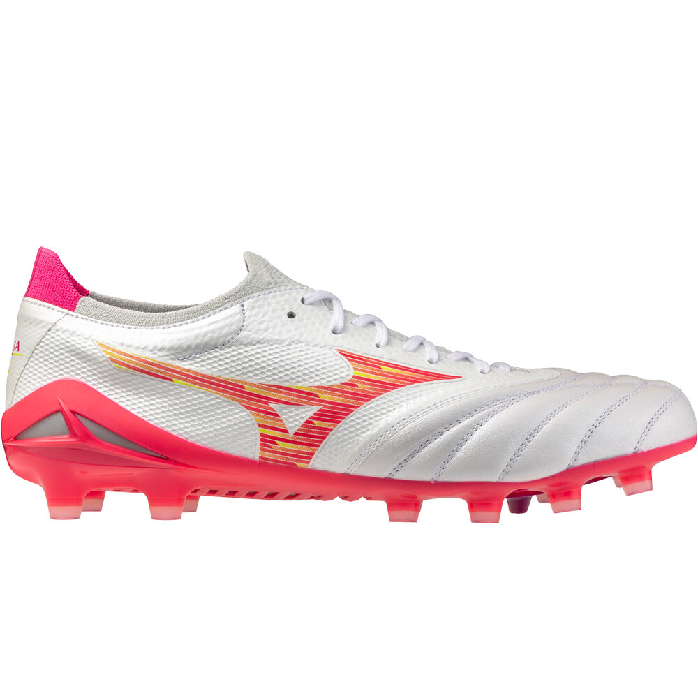 Morelia neo iv beta elite fg botas de futbol cesped artificial Blanco (40,5)