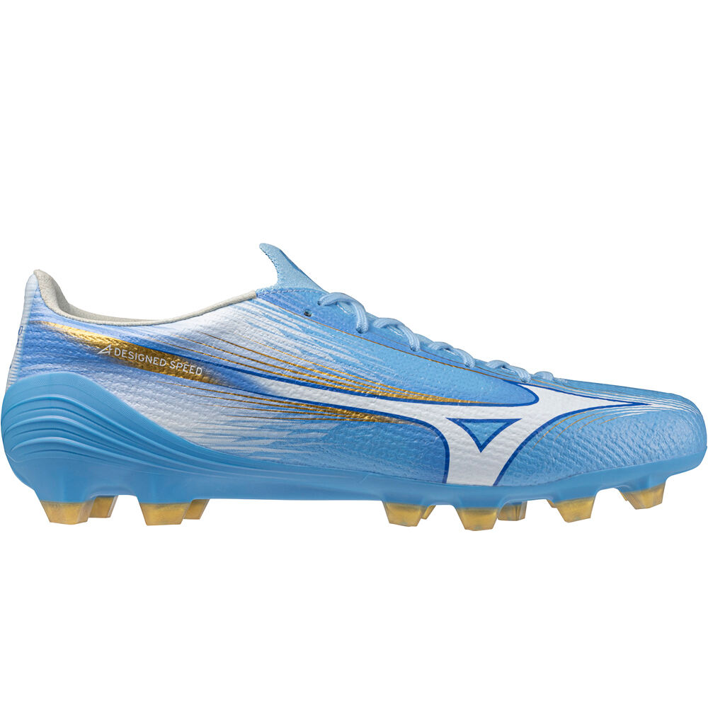 Alpha iii pro fg botas de futbol cesped artificial Azul (41)