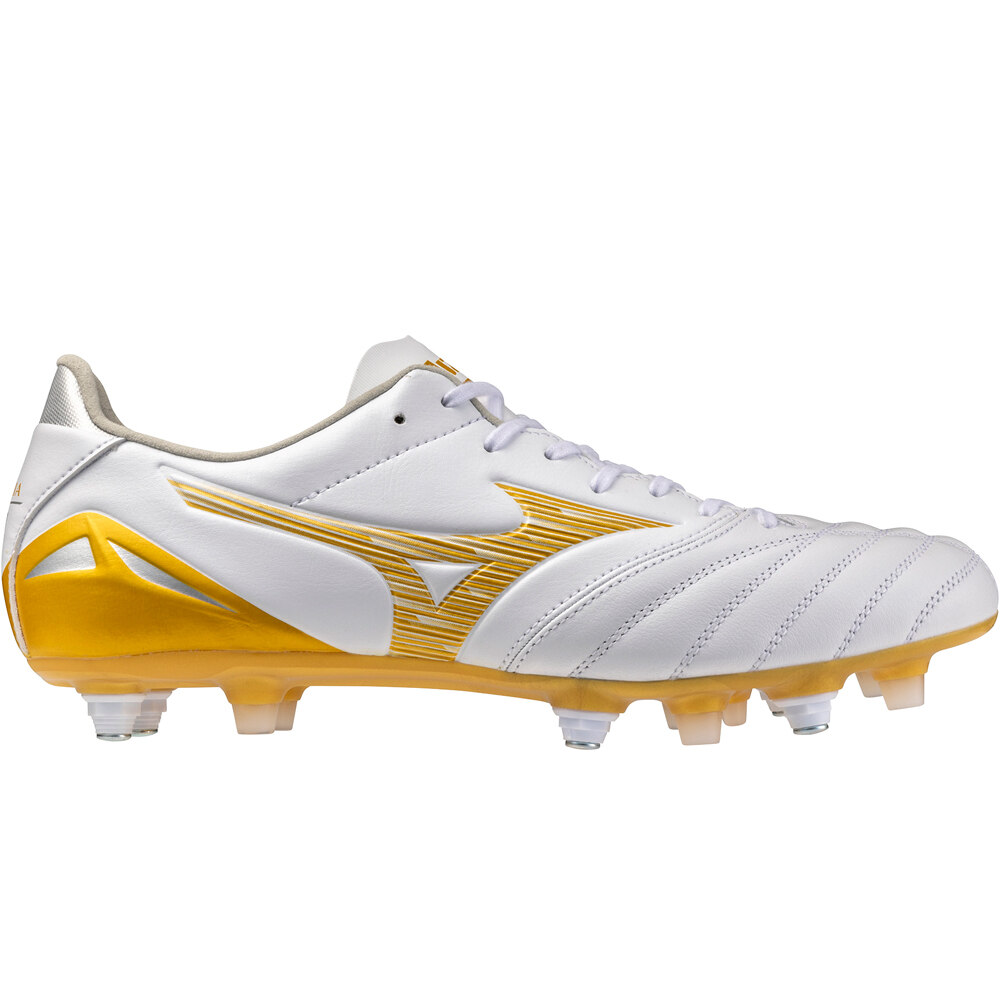 Morelia neo iv pro mix sg botas de futbol cesped natural Blanco (40)