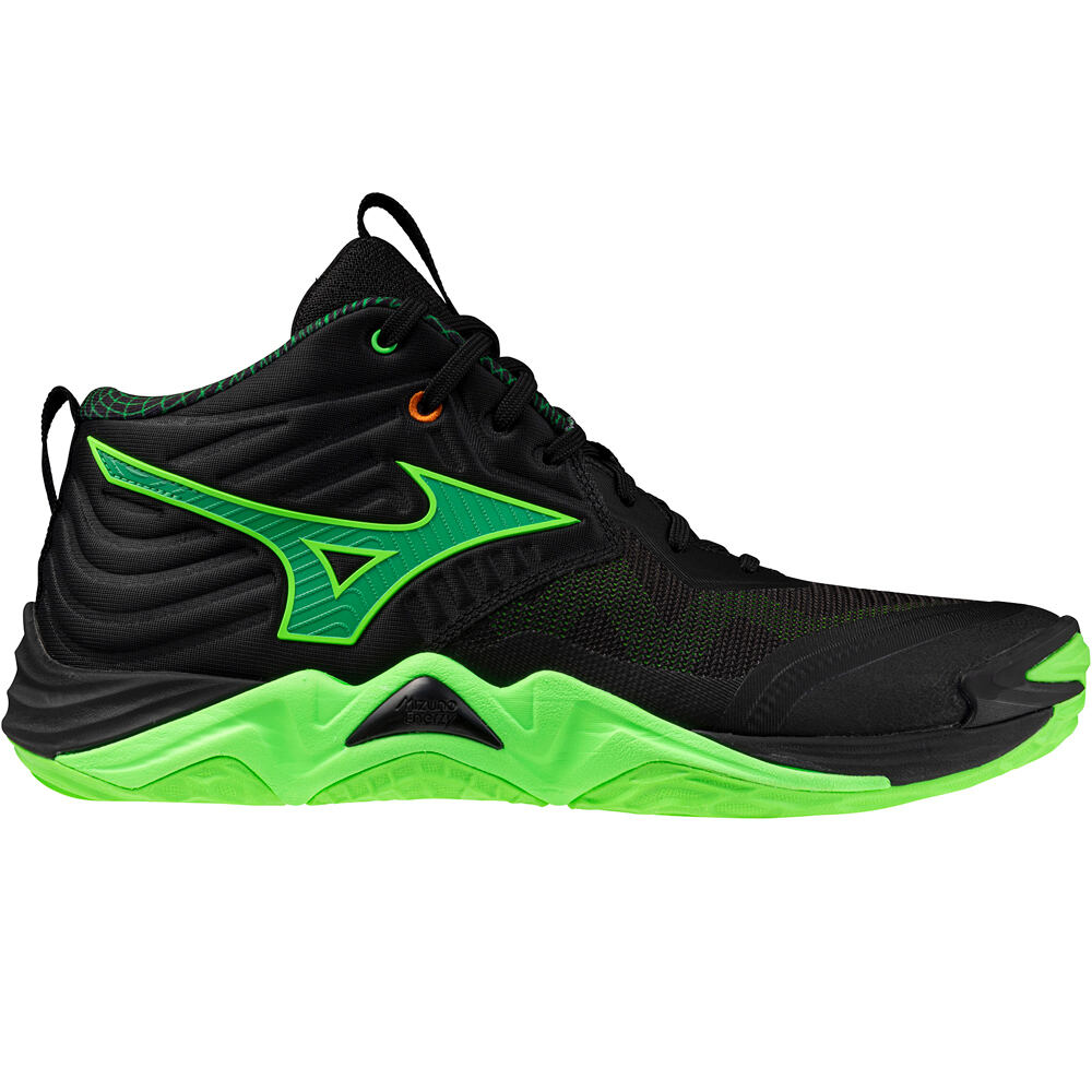 Wave momentum elite mid zapatilla indoor hombre Negro (46,5)