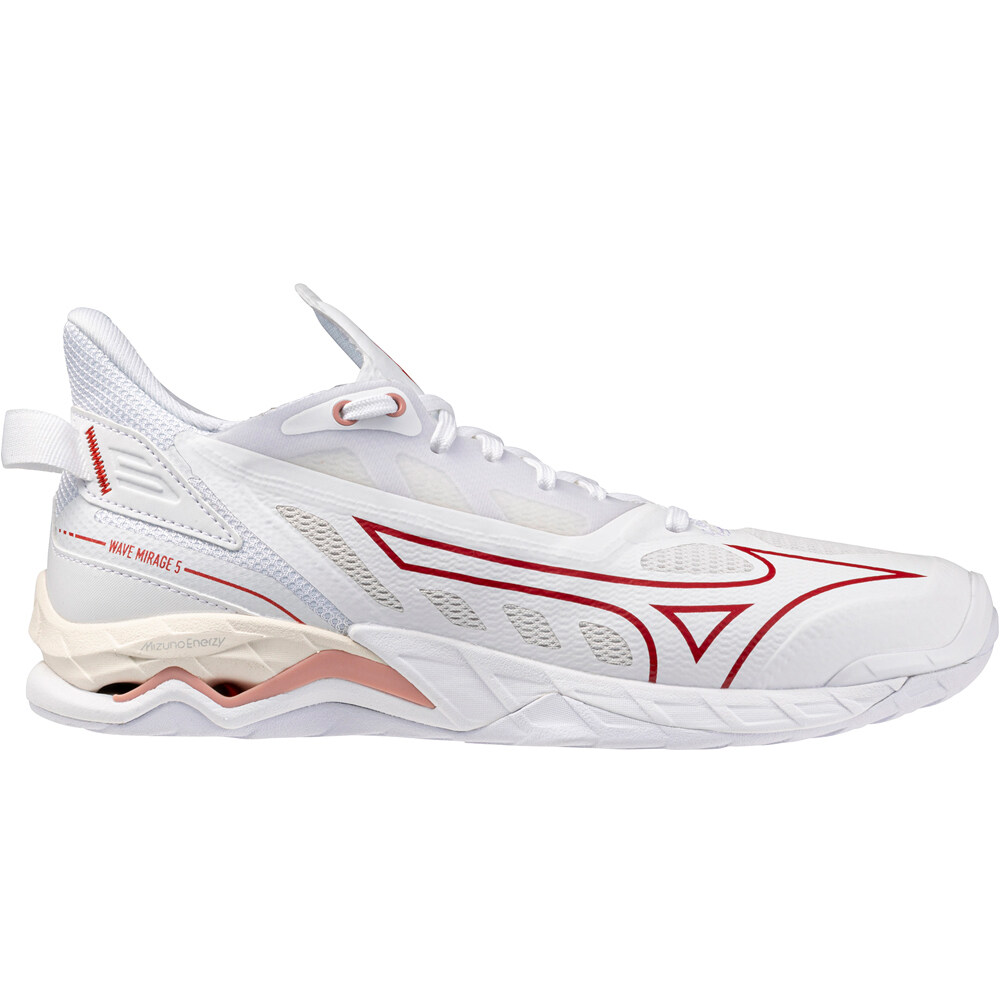 Wave mirage 5 zapatillas indoor mujer Blanco (40)
