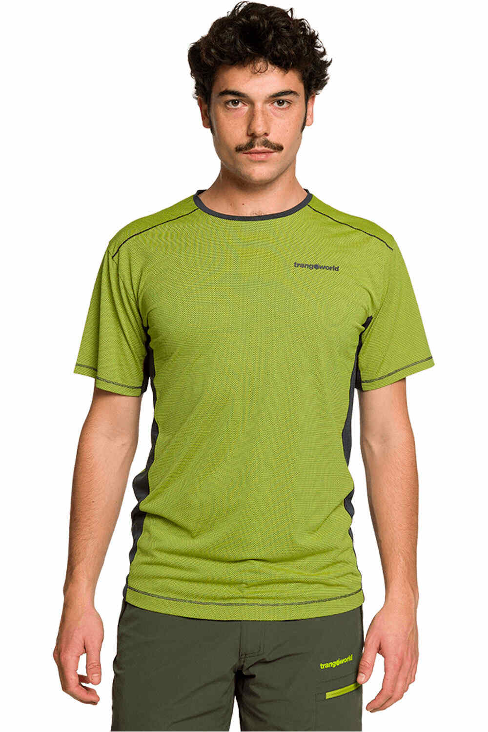 Ritsem camiseta montaña manga corta hombre Verde (XXL)