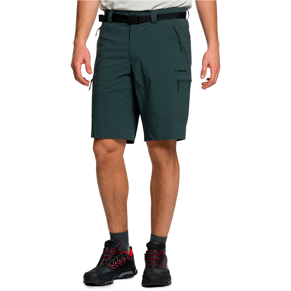 Brunner pantalón corto montaña hombre Gris (S)