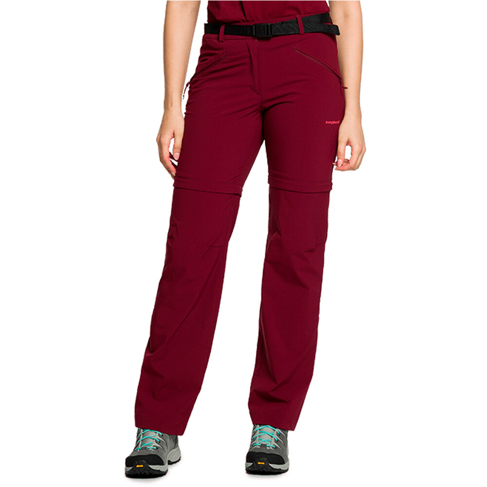 Buhler pantalón montaña mujer Granate (L)