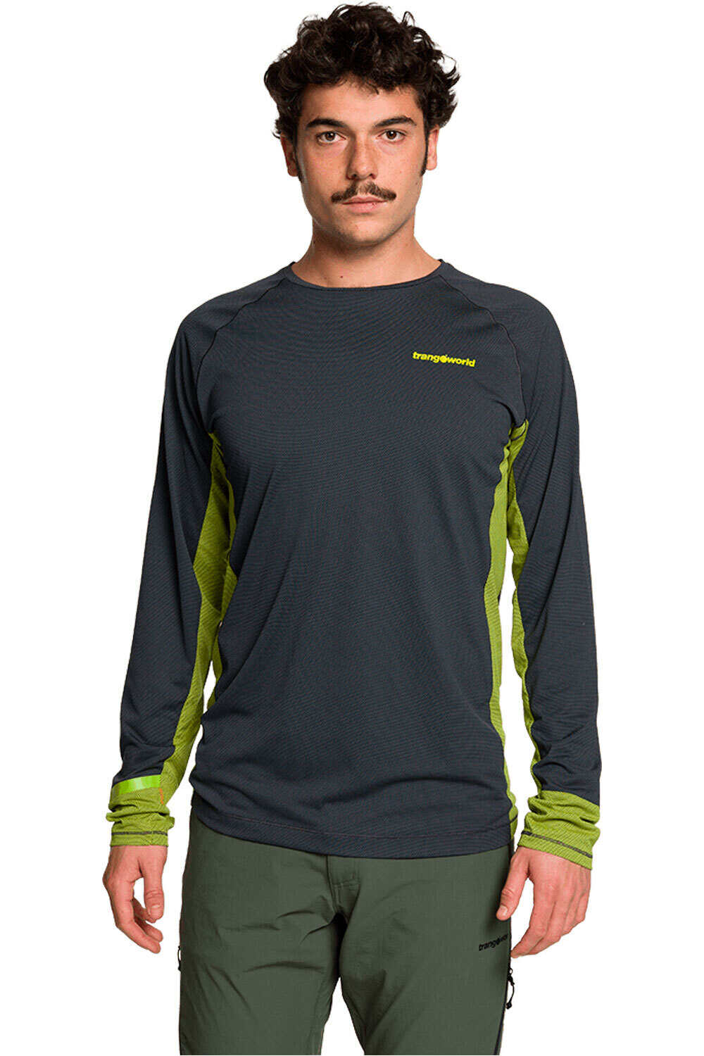 Rimont camiseta montaña manga larga hombre Gris (L)