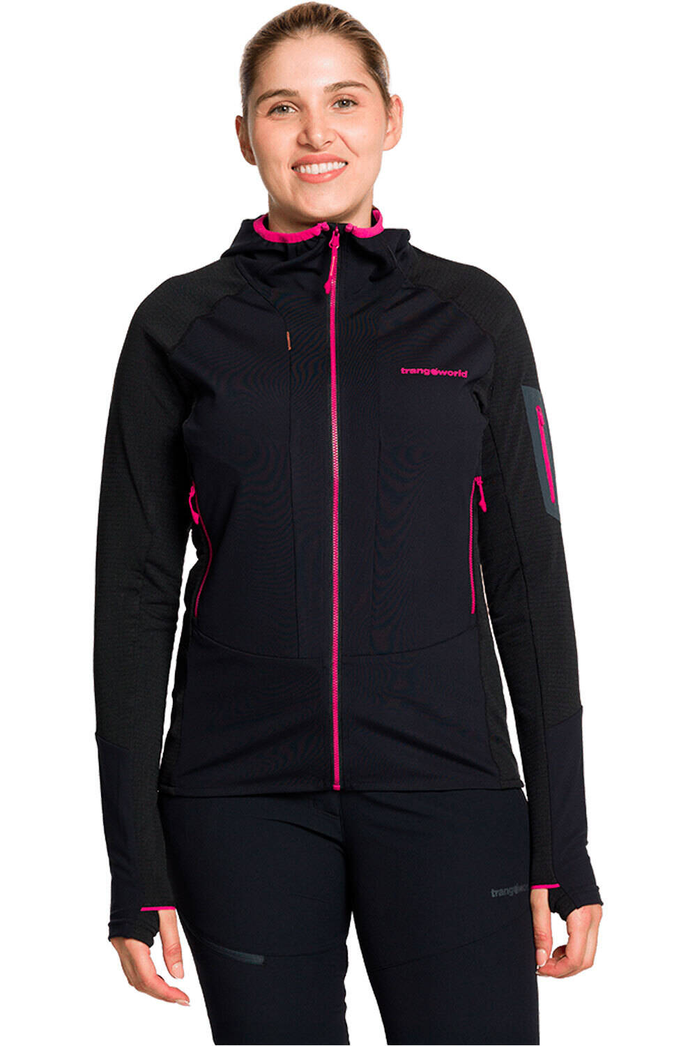 Marle forro polar mujer Negro (M)