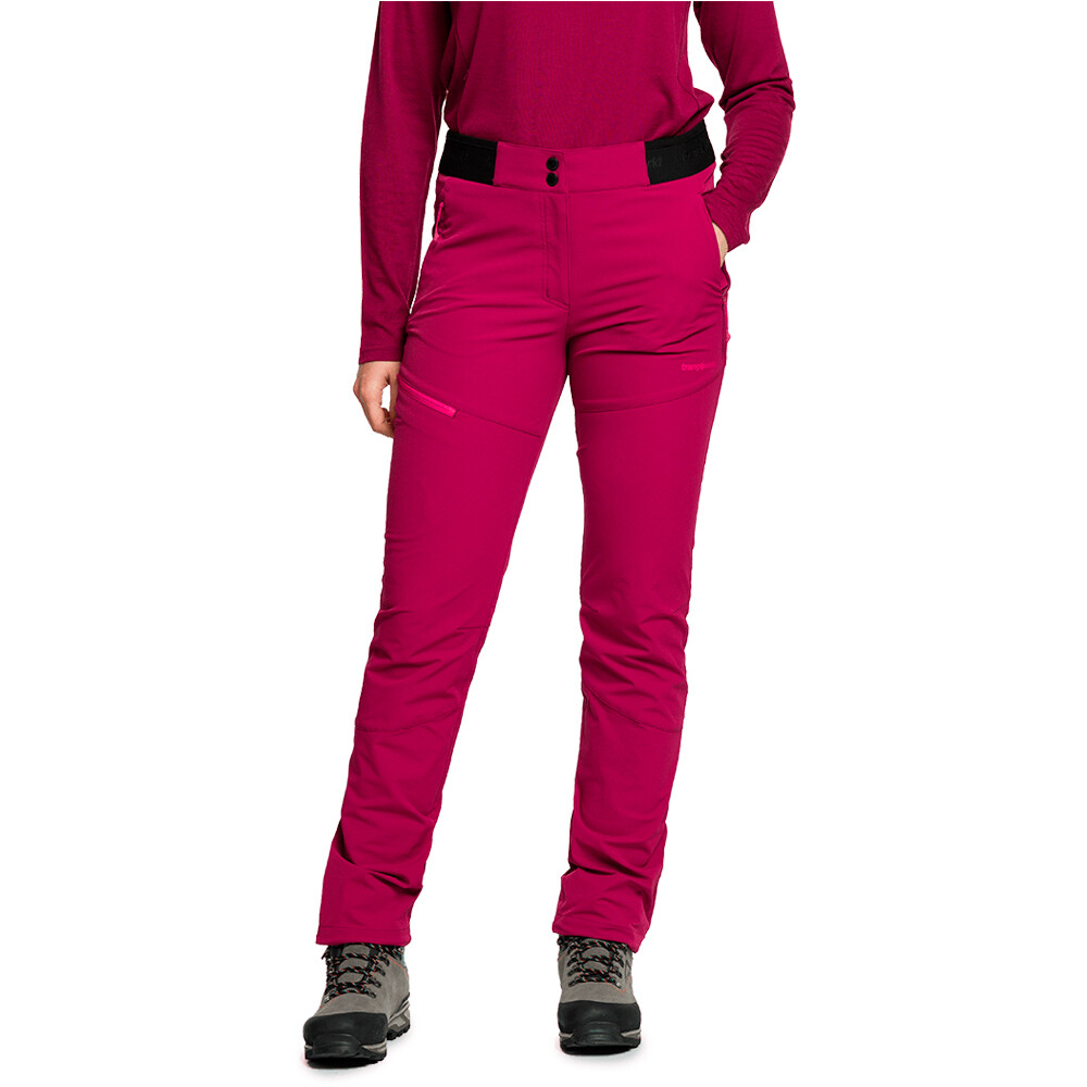 Balmaz pantalón montaña mujer Granate (L)