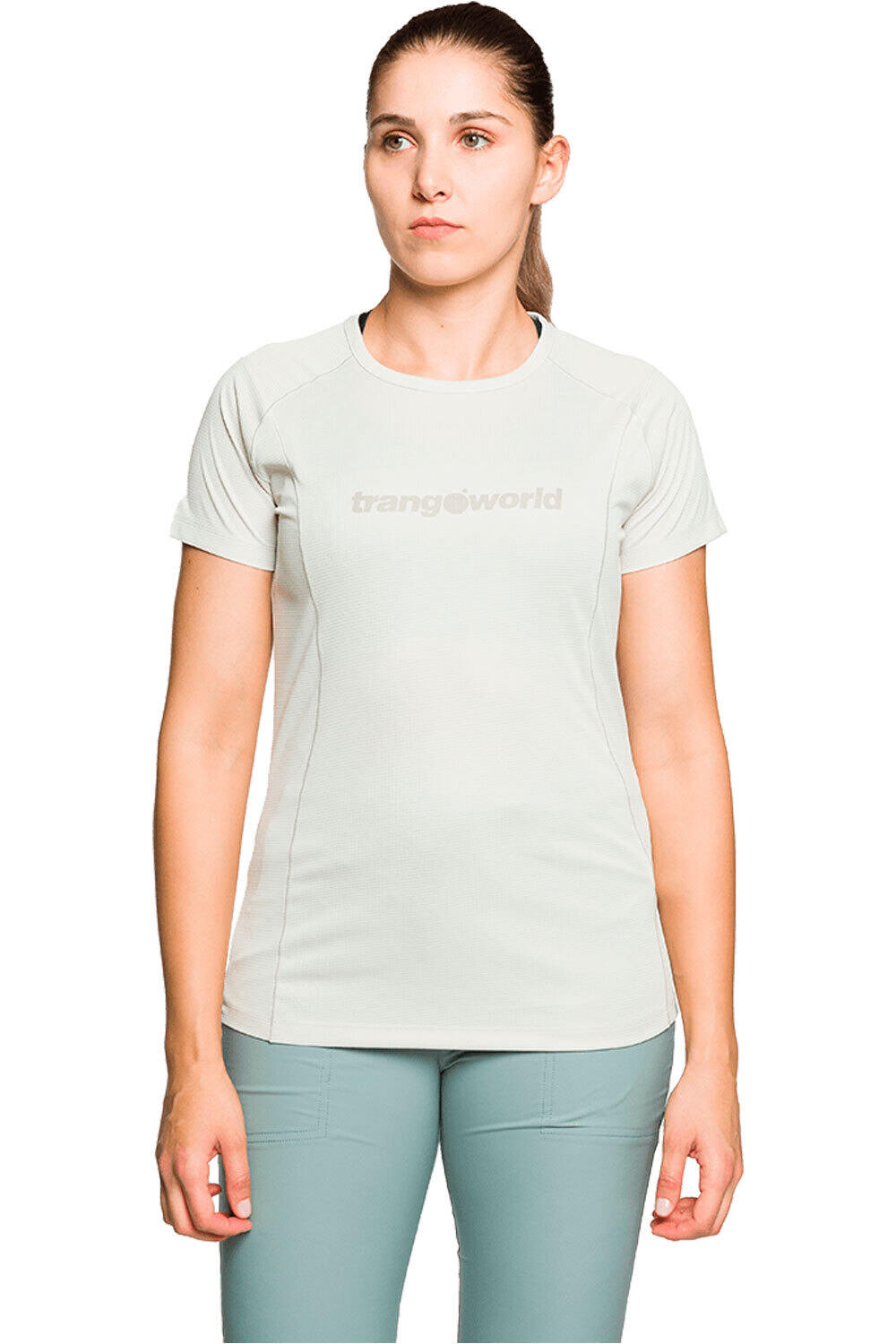 Demba camiseta montaña manga corta mujer Beige (L)