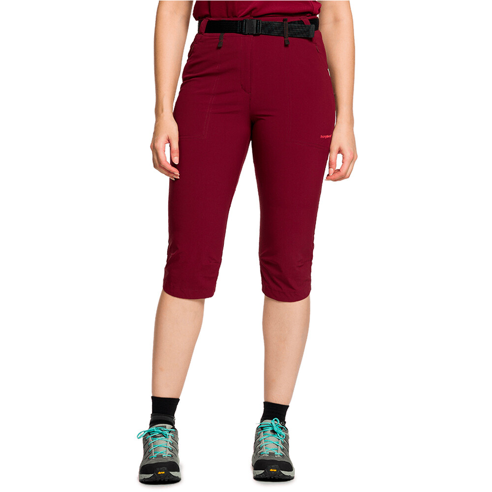Nzilo pantalón montaña mujer Granate (XS)