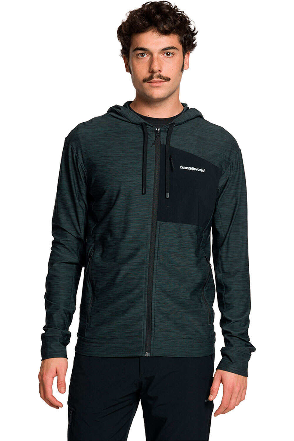 Stoney chaqueta impermeable hombre Negro (L)