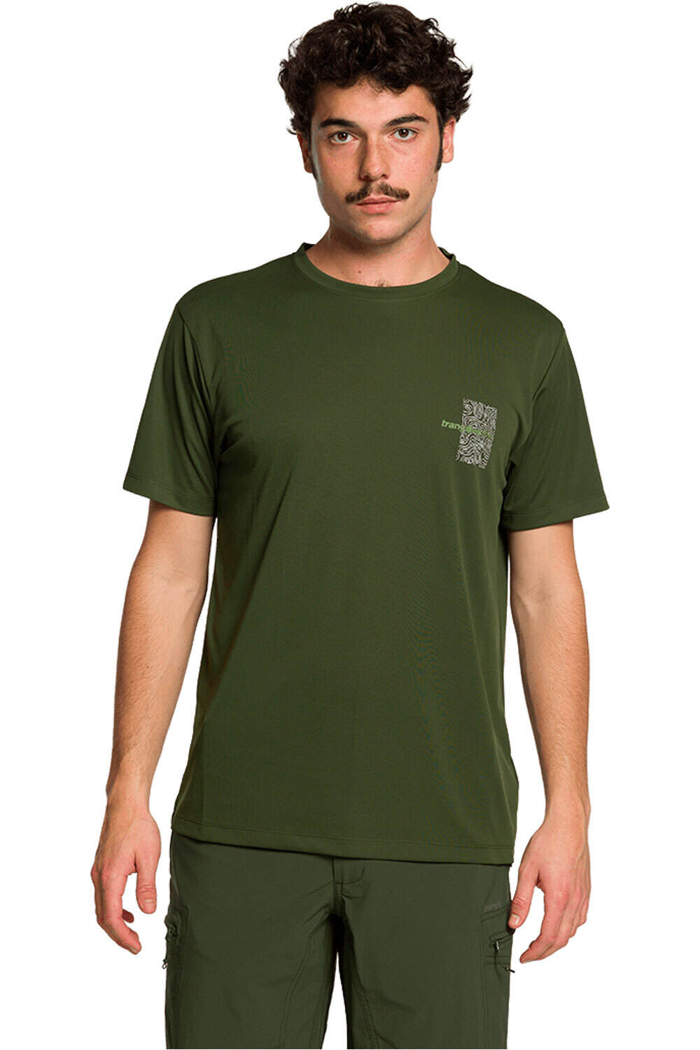 Keilor camiseta montaña manga corta hombre Verde (M)
