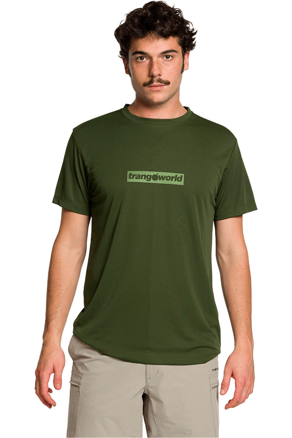 Brisson v02 camiseta montaña manga corta hombre Verde (M)
