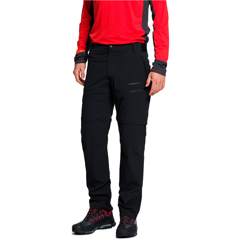 Palec pantalón montaña hombre Negro (XXXL)