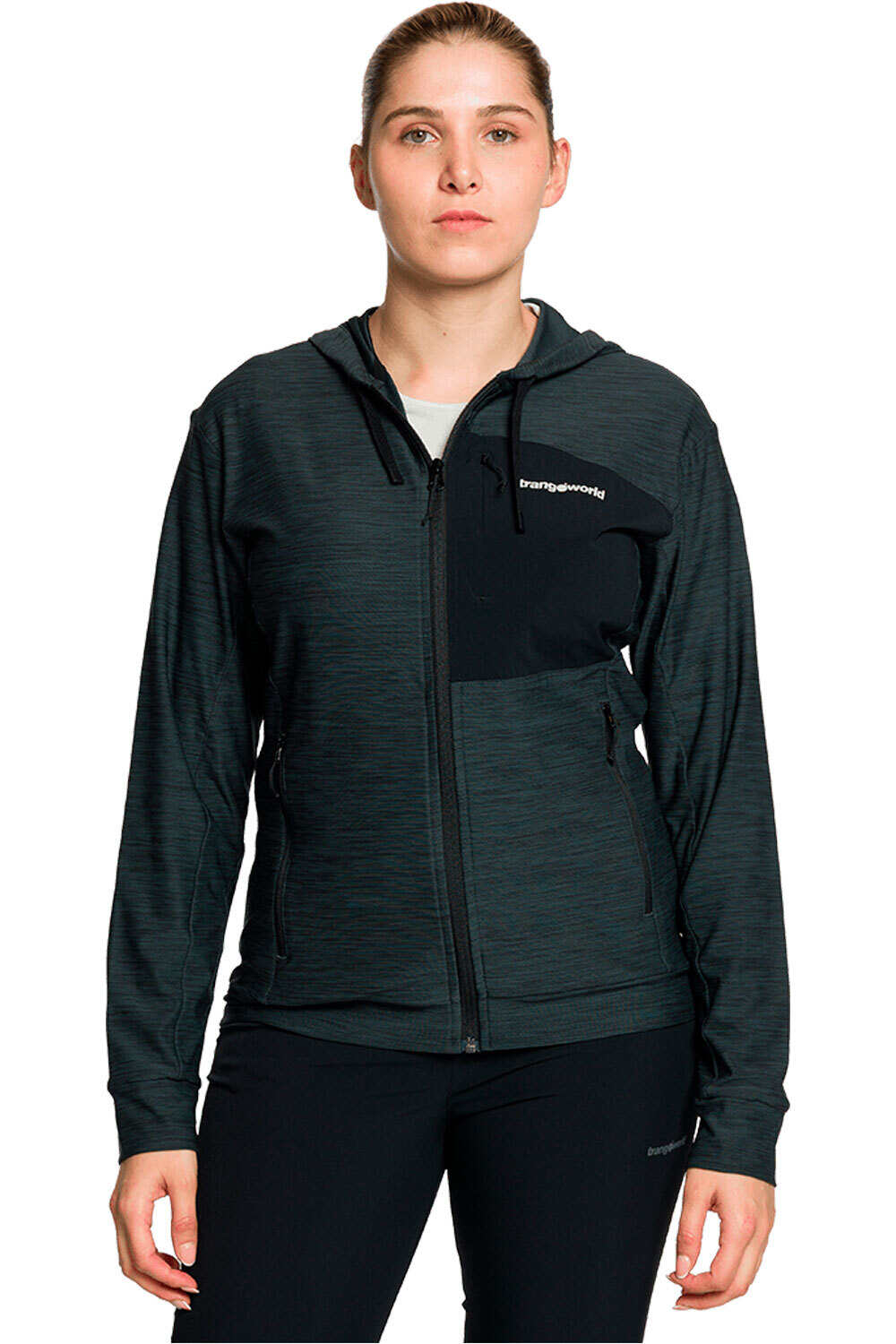 Bompas chaqueta impermeable mujer Negro (XS)