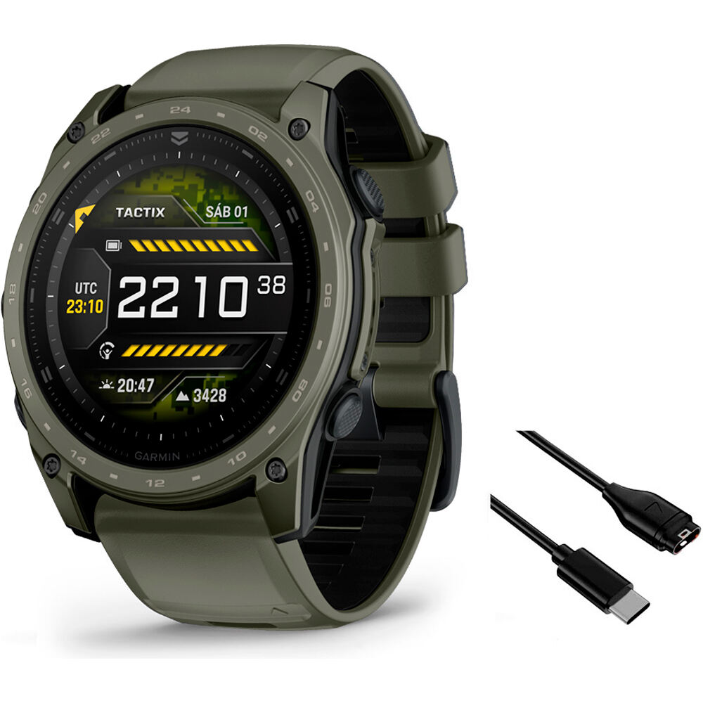 Tactix 8 51 mm pulsómetros con gps (UNICA)