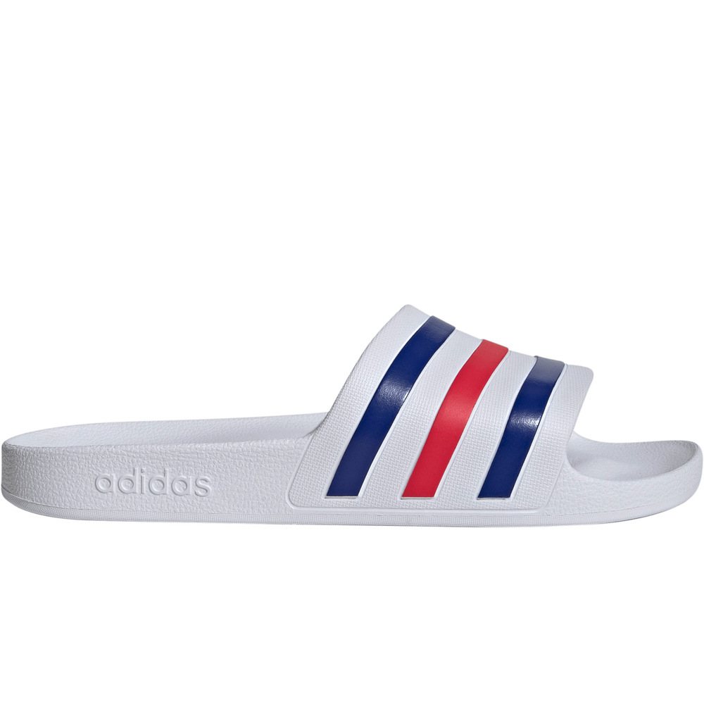 Adilette aqua chanclas hombre Blanco (11)