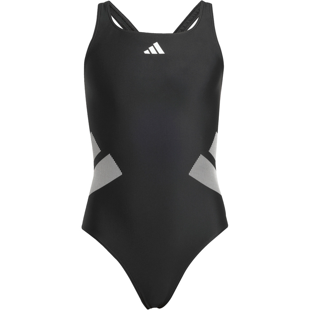 Bañador Logo C-back Kids 110 Black / White Niño