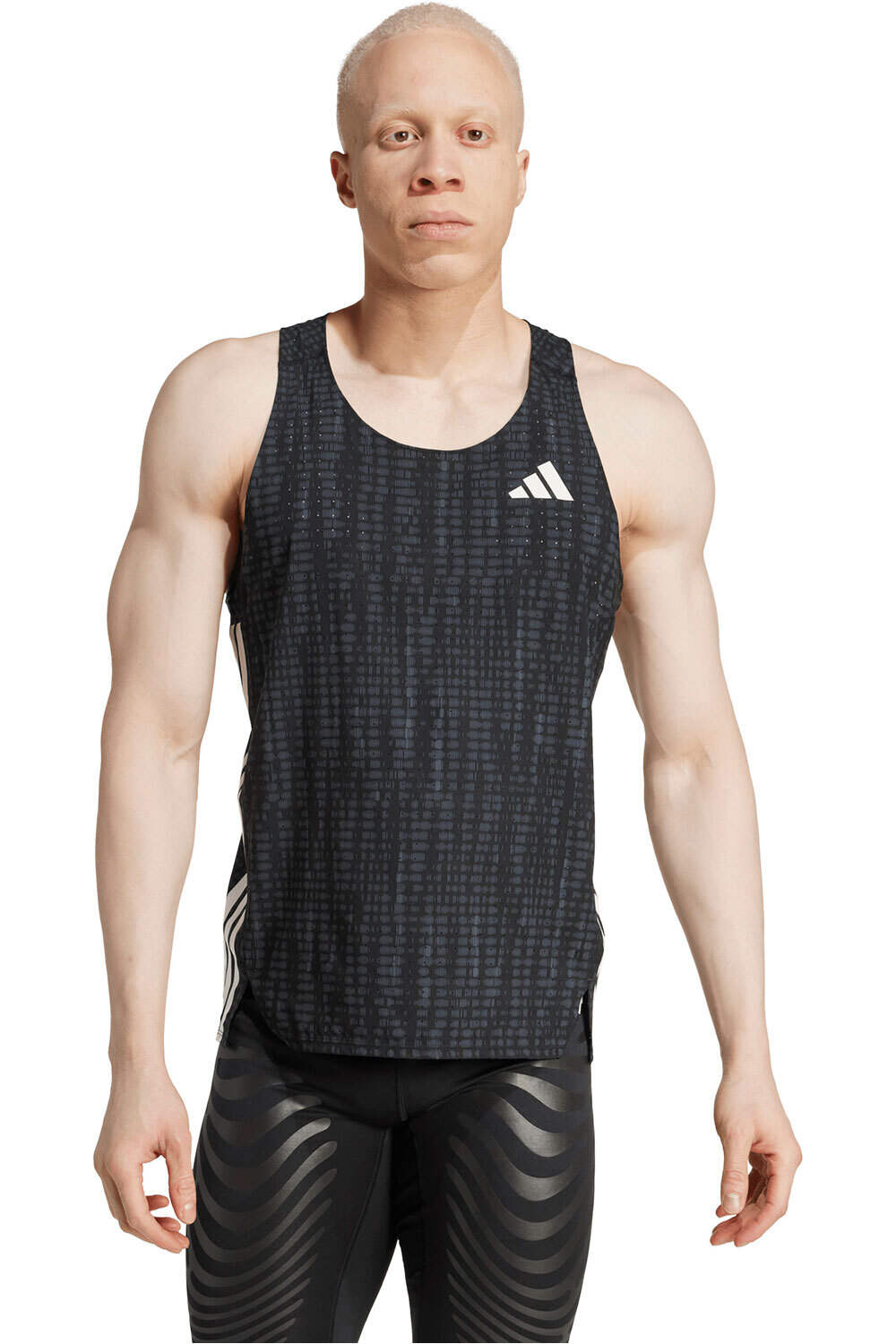 Adidas adizero camiseta entrenamiento tirantes hombre