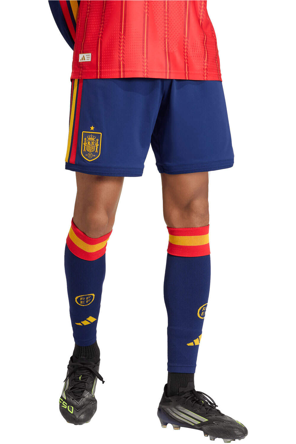 Espana mundial 2026 primera equipacion pantalones fútbol oficiales Azul (XS)