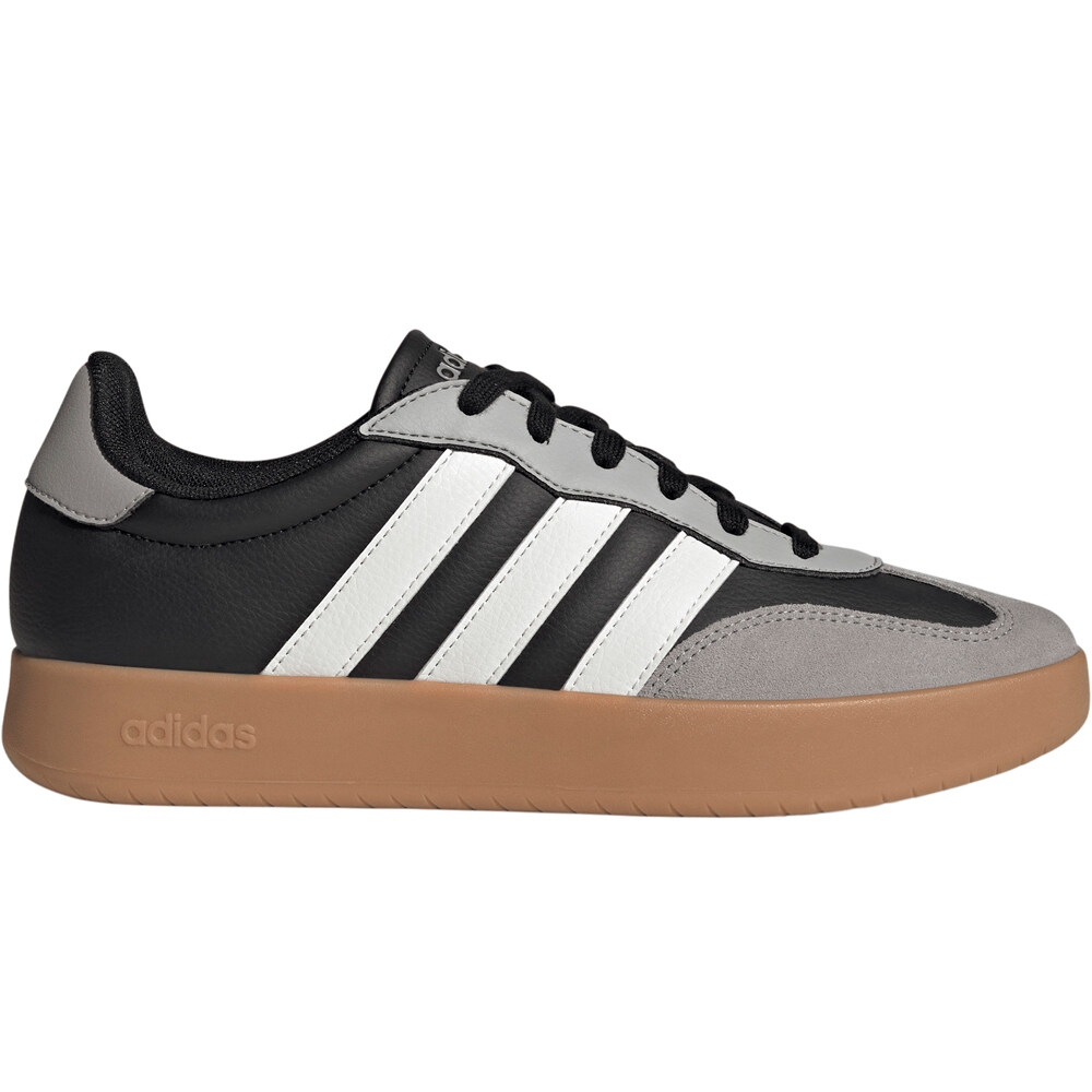 Barreda zapatilla moda hombre Negro (36)