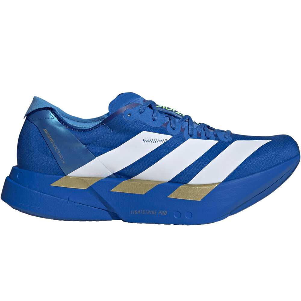 Adizero adios pro 4 zapatilla running hombre Azul (42 2/3)
