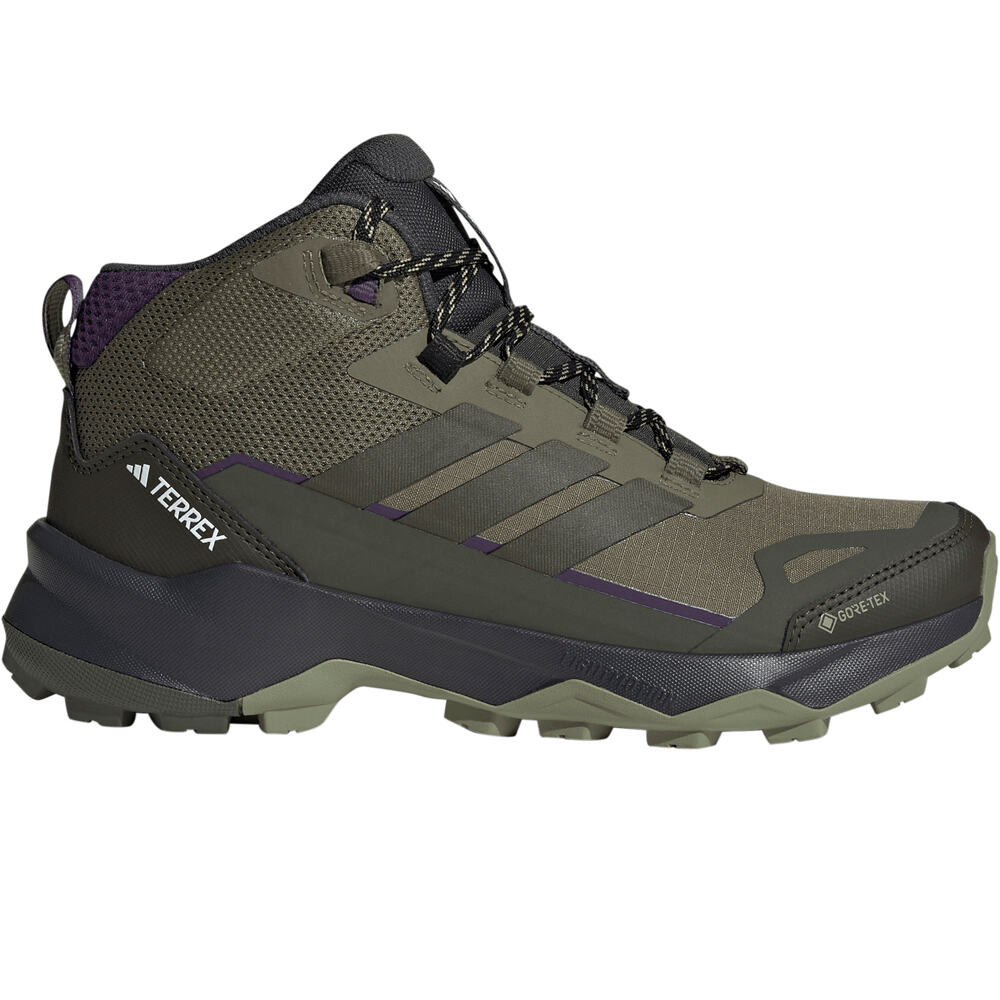 Terrex skychaser ax5 mid gore-tex bota trekking mujer Verde (38)