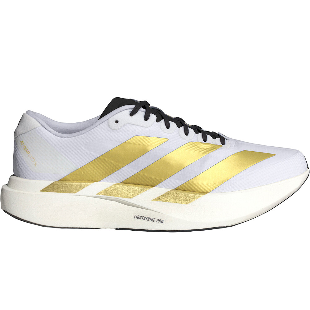 Adizero evo sl woven zapatilla running hombre Blanco (42 2/3)