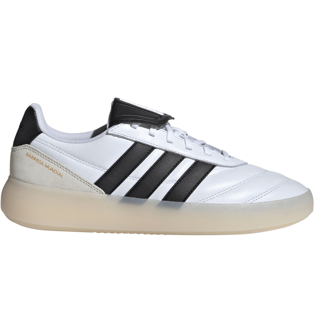 Barreda mundial zapatilla moda hombre Blanco (38 2/3)