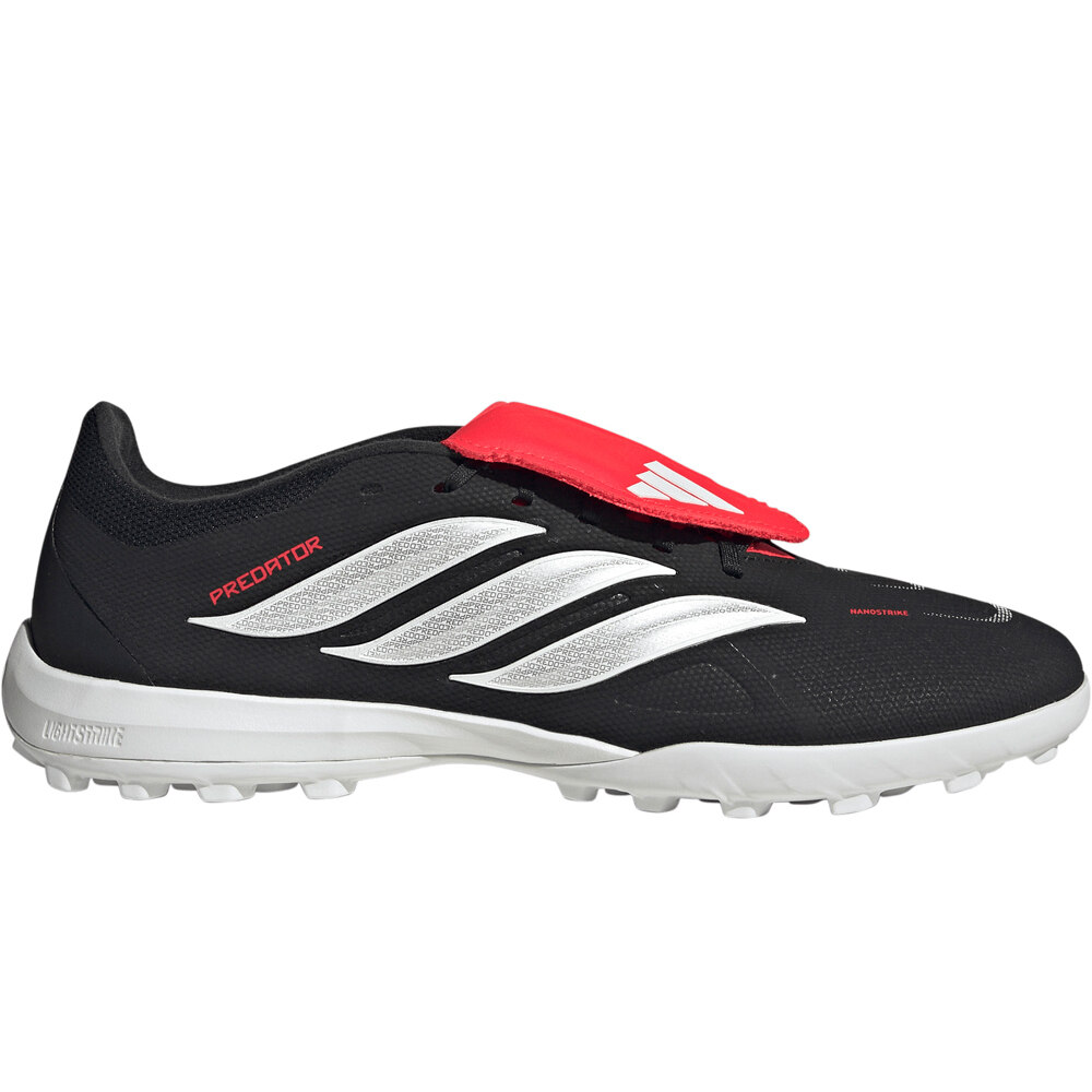 Predator league tf botas de futbol multitaco y terreno duro Negro (40)