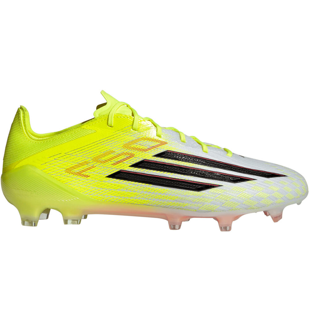 F50 elite fg botas de futbol cesped artificial Amarillo (40)
