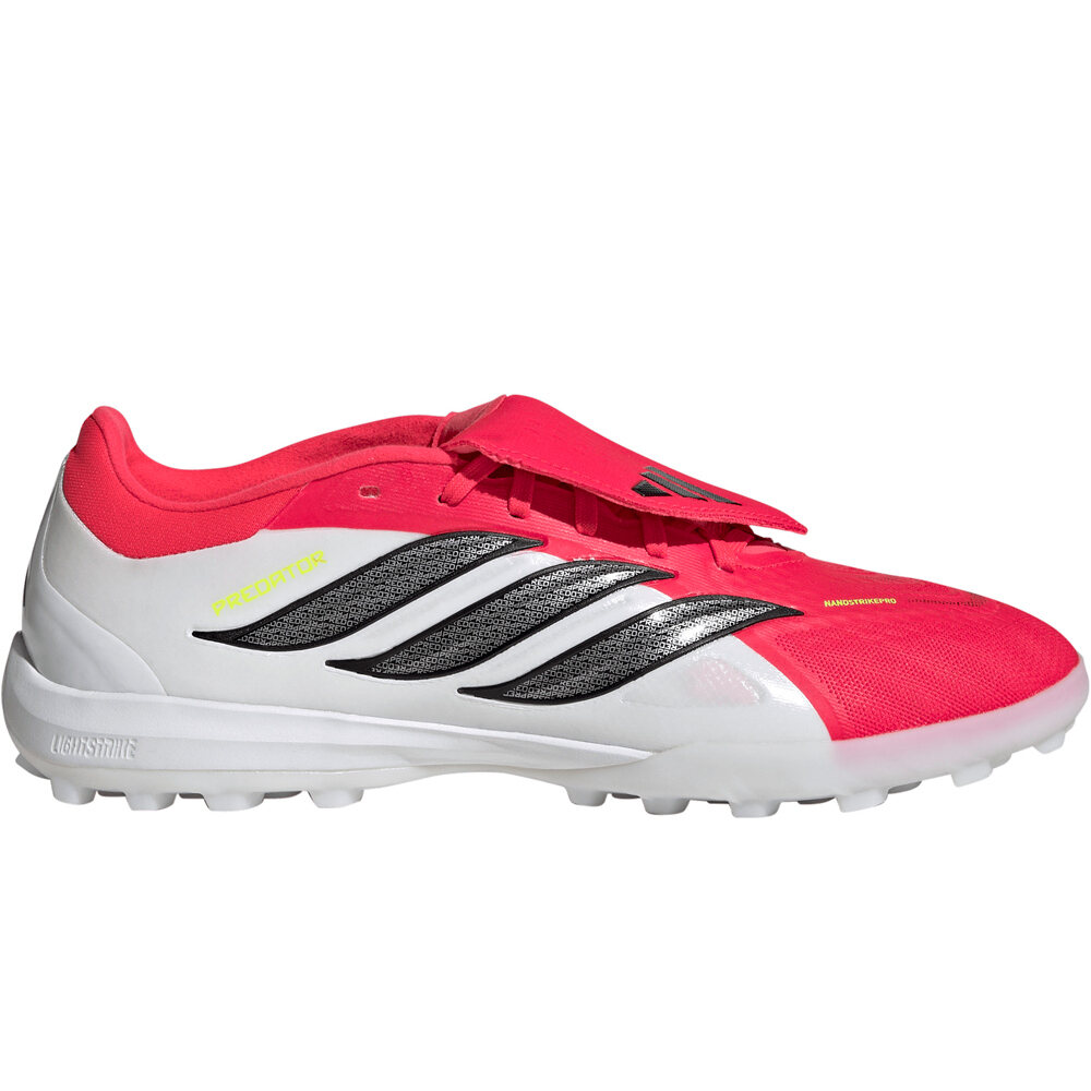 Predator pro ft tf botas de futbol multitaco y terreno duro Rojo (39 1/3)
