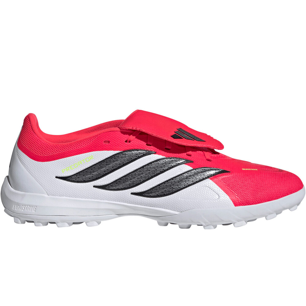 Predator league tf botas de futbol multitaco y terreno duro Rojo (44 2/3)