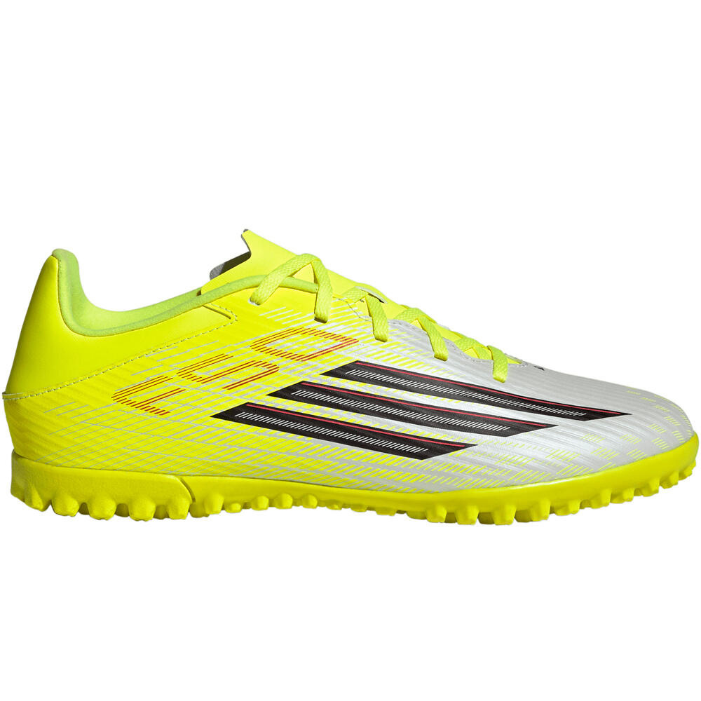 F50 club tf botas de futbol multitaco y terreno duro Amarillo (42 2/3)