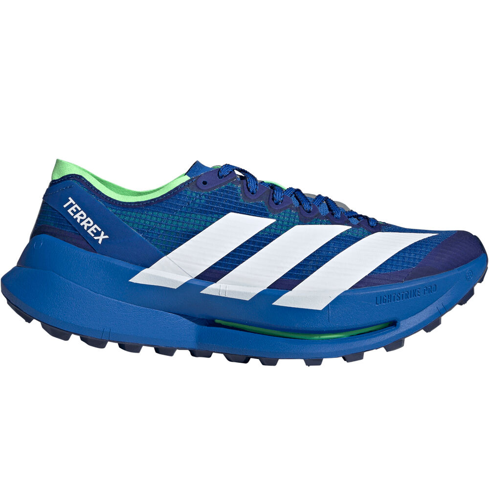 Terrex agravic speed ultra 2 zapatillas trail hombre Azul (44)