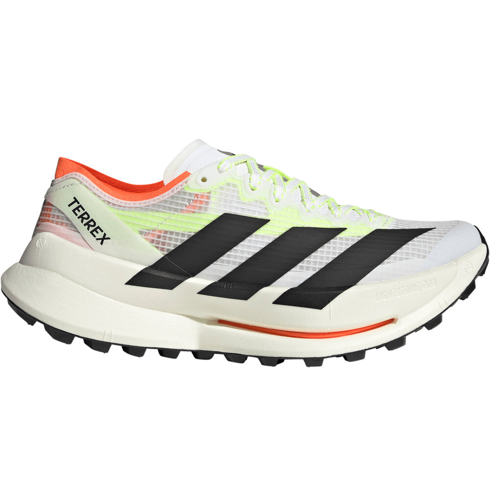Terrex agravic speed ultra 2 zapatillas trail mujer Blanco (44)