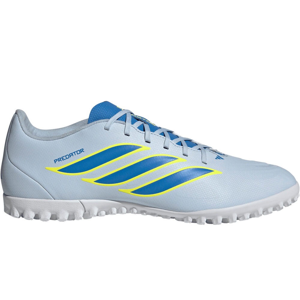 Predator club tf botas de futbol multitaco y terreno duro Azul (46)