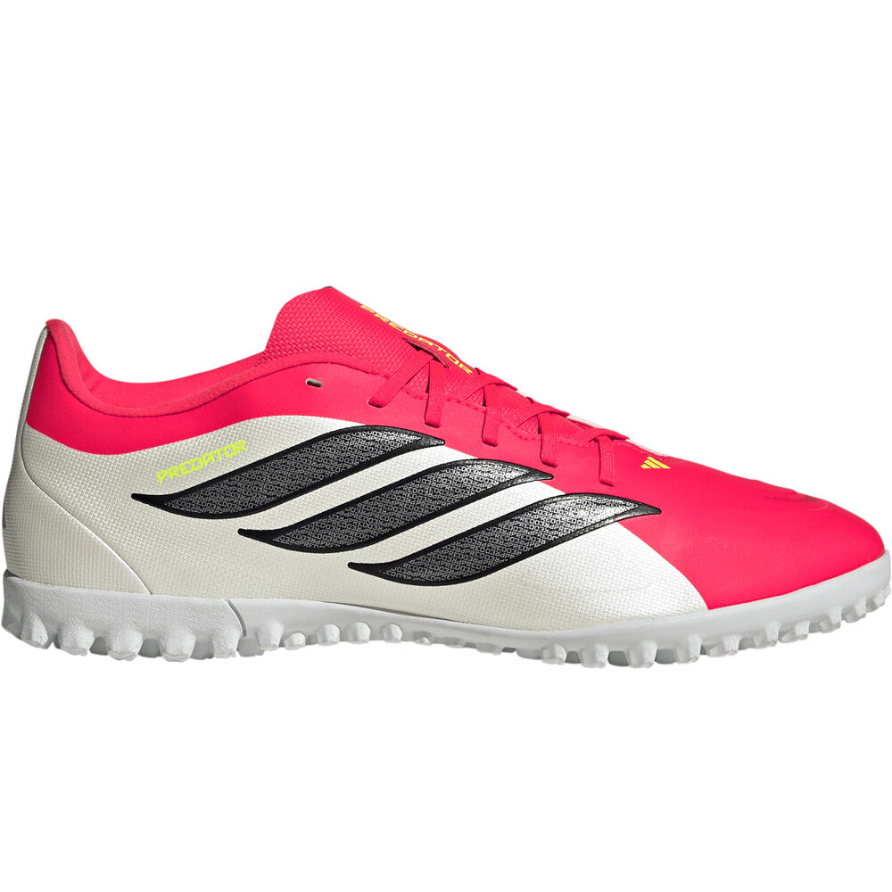 Predator club tf botas de futbol multitaco y terreno duro Rojo (40 2/3)