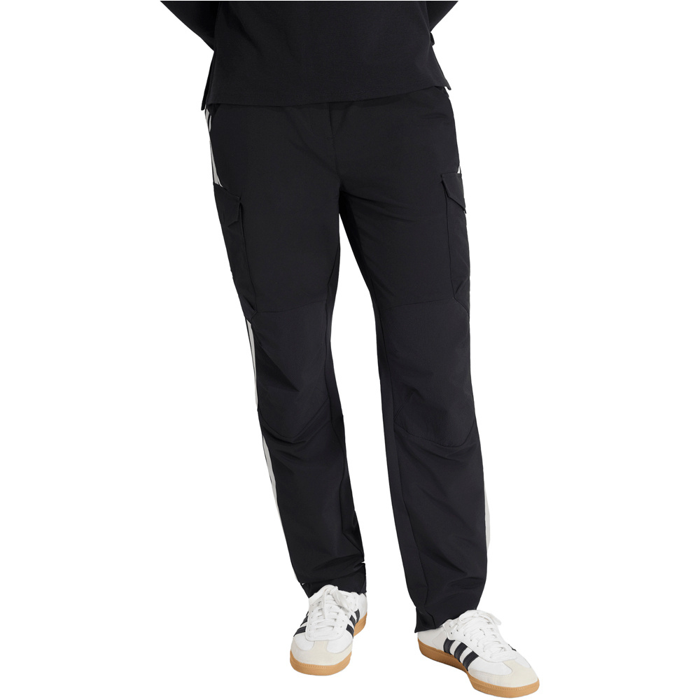 Mercedes-amg petronas f1 team pantalón mujer Negro (M)