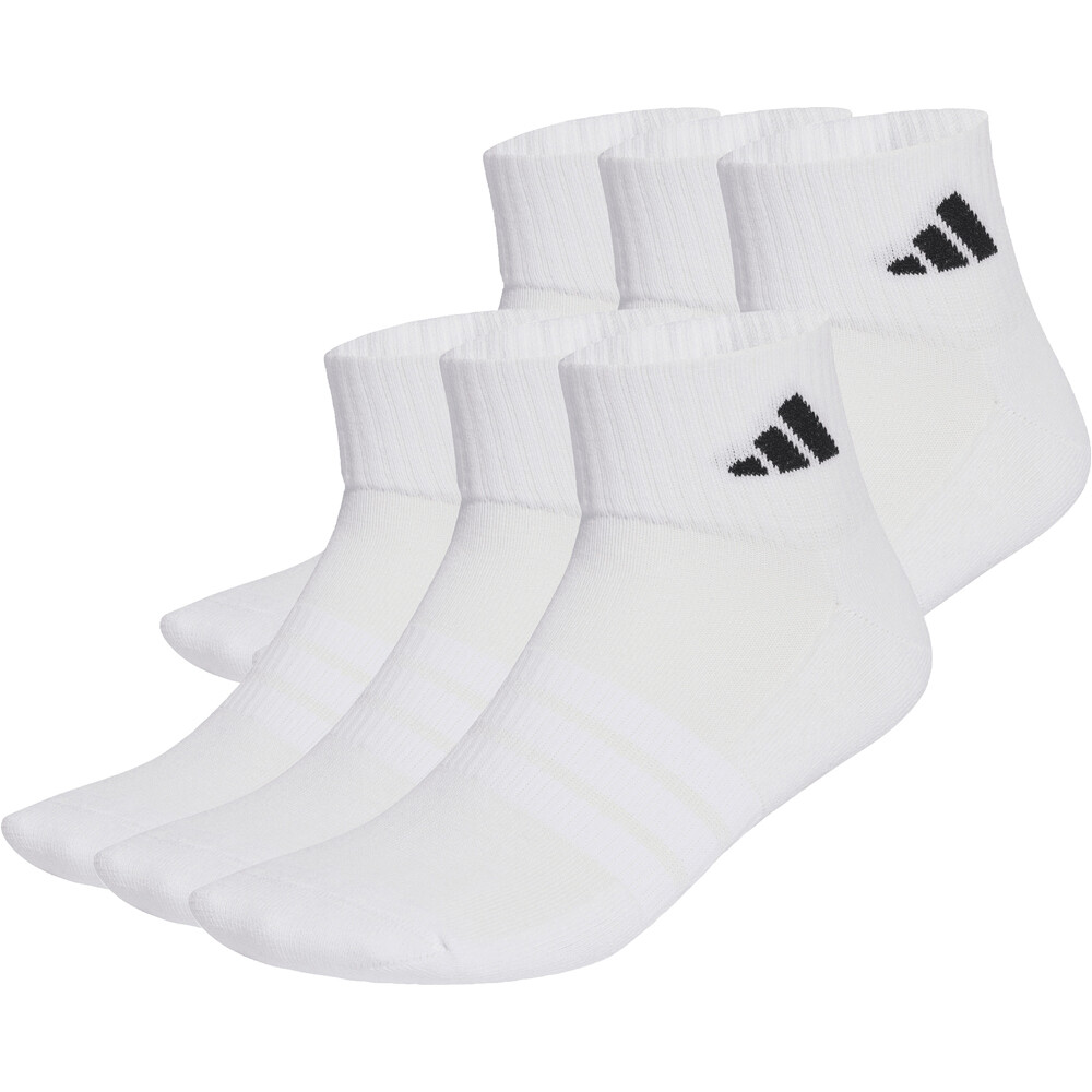 Essentials 6p calcetines deportivos Blanco (46-48)