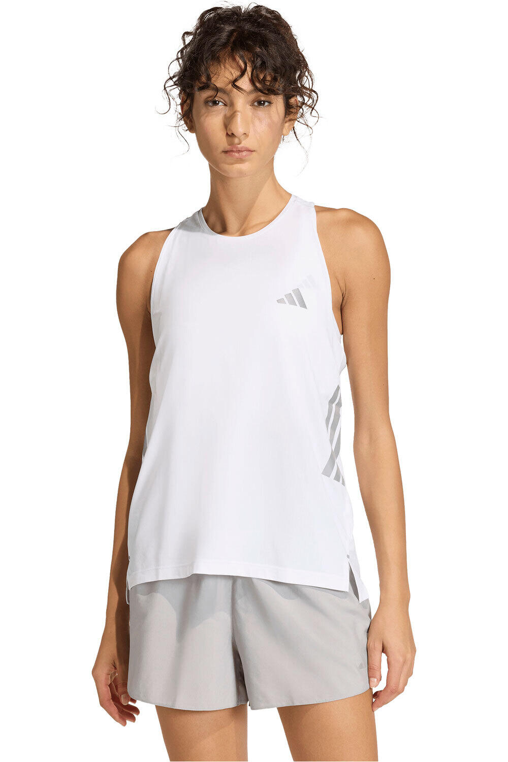 Adi365 running climacool iconic camiseta técnica tirantes mujer Blanco (XXS)