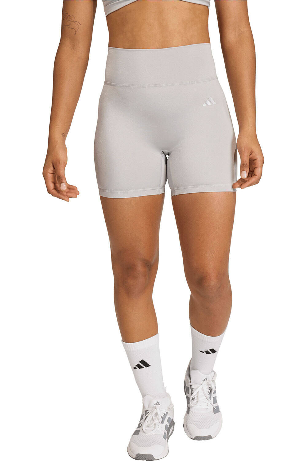 Adidas optime essentials workout shine pantalones y mallas cortas fitness mujer