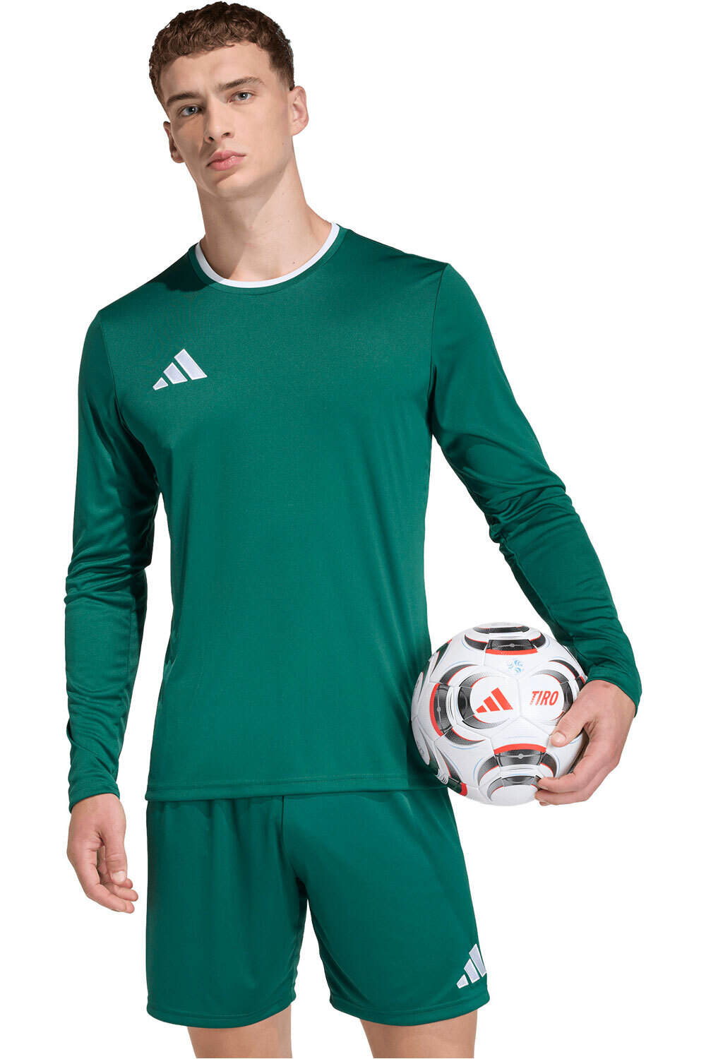 Entrada26 camisetas fútbol manga corta Verde (S)