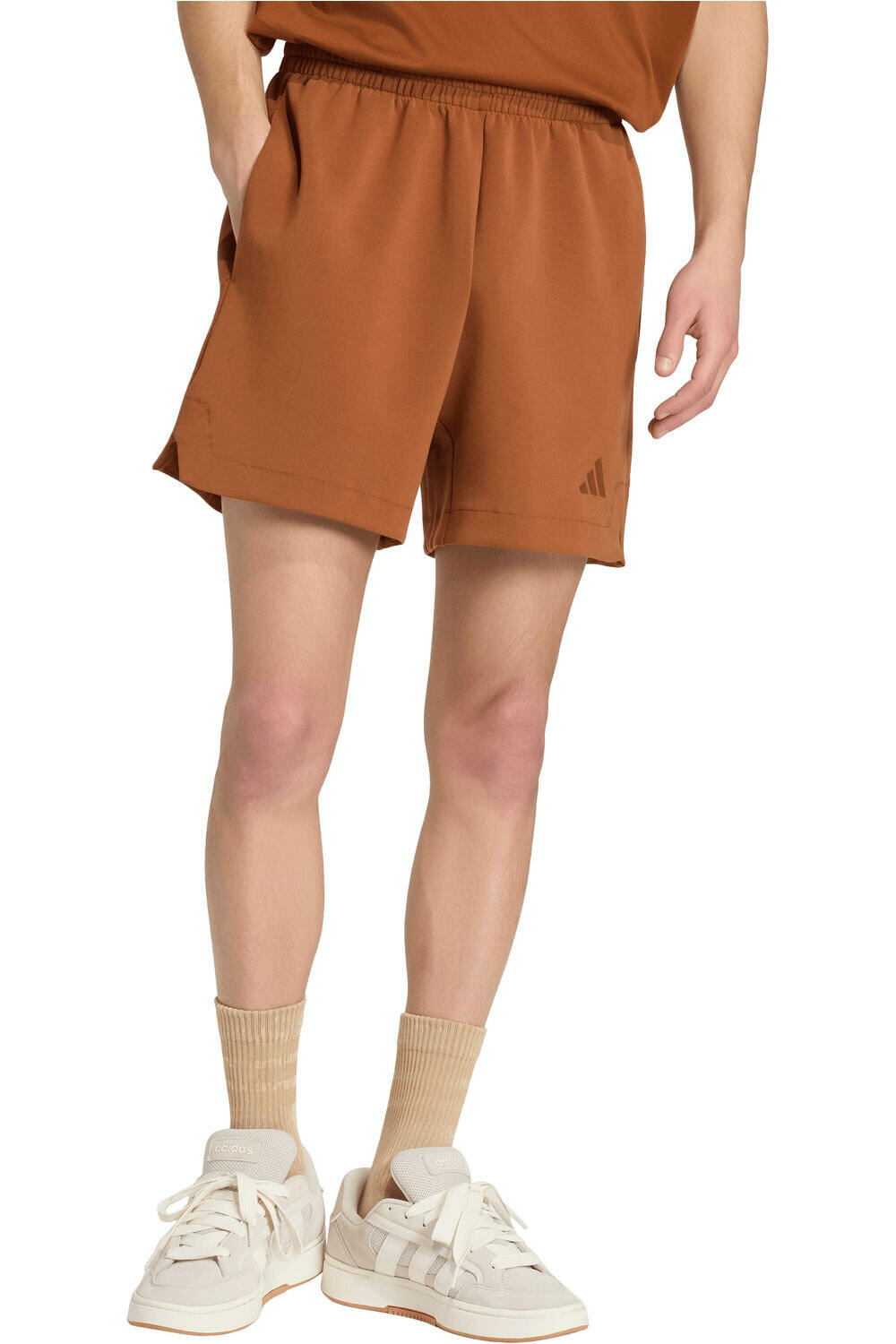 Soft lux bermudas hombre Marron