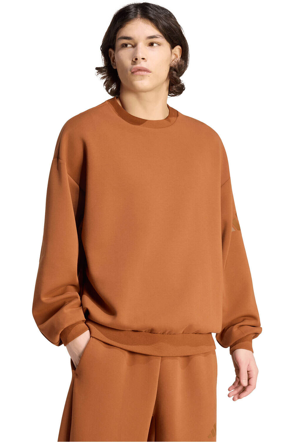 Soft lux sudadera hombre Marron (XS)