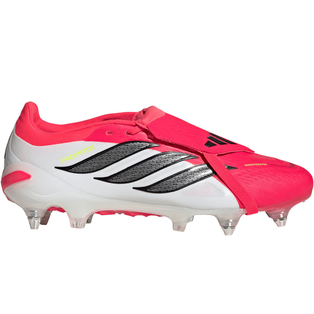 Predator pro ft sg botas de futbol cesped natural Rojo (38 2/3)