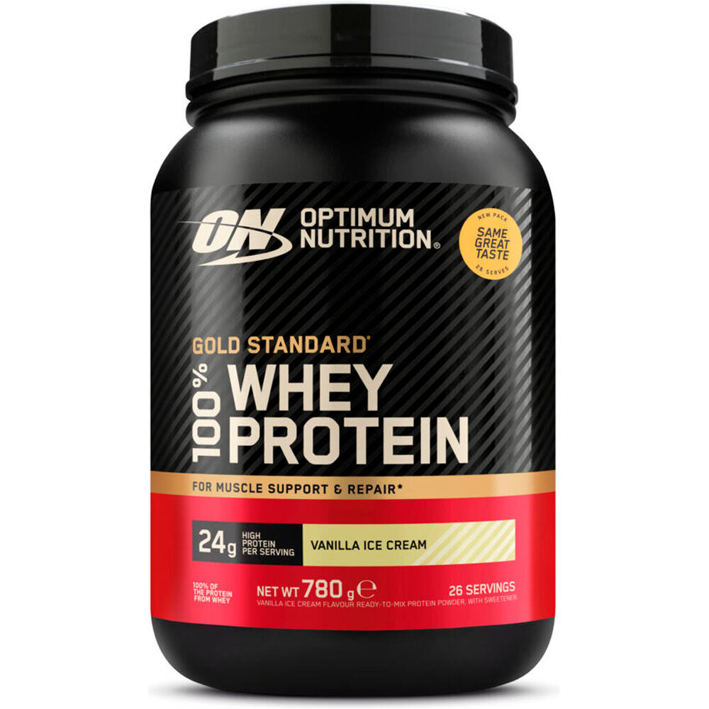 On 100 whey gold standard 780g proteínas (UNICA)